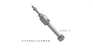 CKD筆形氣缸 雙作用 耐熱型SCPD3-T Series