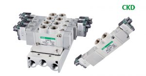 CKD先導式5通閥 單體閥4JA 集成閥M4JA